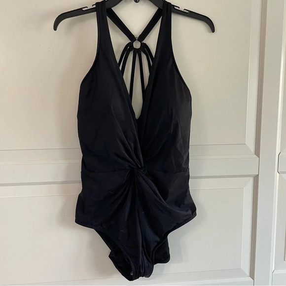 New! Magicsuit twister drew one piece swimsuit black nwt 15037 - Picture 5 of 15